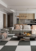 Керамогранит Etili Seramik HORIZON Beige Бежевый Матовый 45x45 см-1