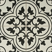 Керамогранит Etili Seramik LEDBURY Charcoal Black Pre-cut Черный Матовый 45x45 см