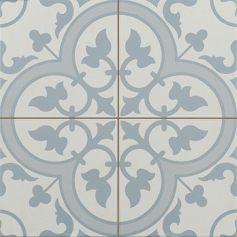 Керамогранит Etili Seramik LEDBURY Powder Blue Pre-cut Синий Матовый 