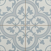 Керамогранит Etili Seramik LEDBURY Powder Blue Pre-cut Синий Матовый 45x45 см