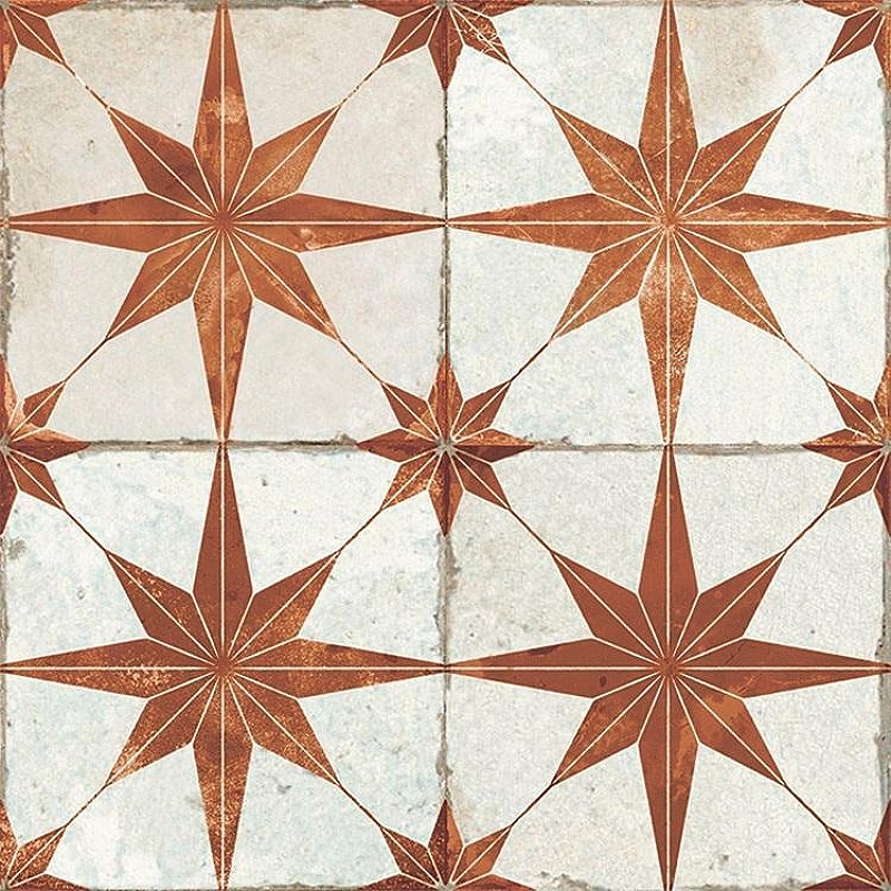 Керамогранит Etili Seramik SCINTILLA Paprika Orange Pre-cut Оранжевый Матовый 