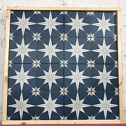 Керамогранит Etili Seramik SCINTILLA Saphire Blue Pre-cut Синий Матовый 45x45 см-3