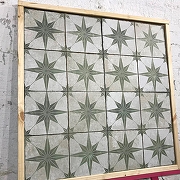 Керамогранит Etili Seramik SCINTILLA Saphire Blue Pre-cut Синий Матовый 45x45 см-5