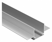 Профиль алюминиевый Arlight TEK-PLS-GH16-2000 019861 Серебристый