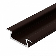 Профиль алюминиевый Arlight MIC-F-2000 ANOD Brown Deep 017655 цвет коричневый-1