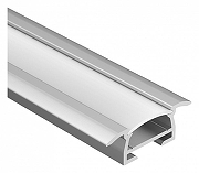 Профиль алюминиевый Arlight TK-F-2000 (CT) ANOD 016936 цвет серый