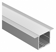Профиль алюминиевый Arlight ARH-POWER-F-W35-2000 ANOD 016139 цвет серый