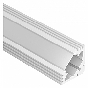 Профиль алюминиевый Arlight PDS45-T-2000 ANOD White 018264 цвет белый