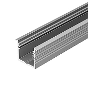 Профиль алюминиевый Arlight 015538 встраиваемый Серебристый-1