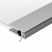 Профиль алюминиевый Arlight KLUS-GLASS-56-2000 ANOD 019193 цвет серый-3