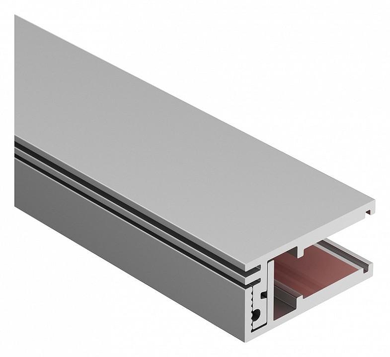 Профиль алюминиевый Arlight KLUS-GLASS-810-2000 ANOD 019191 