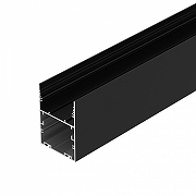 Профиль алюминиевый Arlight ARH-LINE-6085-2000 BLACK 018681 цвет черный-1