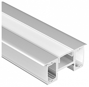 Профиль алюминиевый Arlight ARH-TRI-D-2000 ANOD 018829 цвет серый