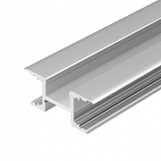 Профиль алюминиевый Arlight ARH-TRI-D-2000 ANOD 018829 цвет серый-1