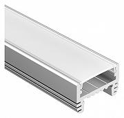 Профиль алюминиевый Arlight ARH-WIDE-H16-2000 ANOD 018816 цвет алюминий