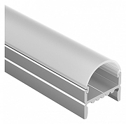 Профиль алюминиевый Arlight ARH-WIDE-H20-2000 ANOD 018859 цвет серый