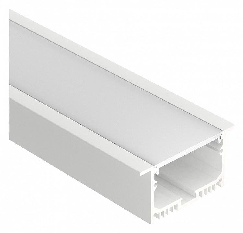 Профиль алюминиевый Arlight SL-LINIA62-F-2500 WHITE+OPAL 021374 