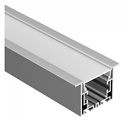 Профиль алюминиевый Arlight S2-LINIA55-F-2500 ANOD+OPAL 021176 цвет опал