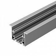 Профиль алюминиевый Arlight S2-LINIA55-F-2500 ANOD+OPAL 021176 цвет опал-1