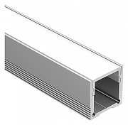 Профиль алюминиевый Arlight SL-SLIM20-H20-2000ANOD 023722 цвет серебро