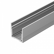 Профиль алюминиевый Arlight SL-SLIM20-H20-2000ANOD 023722 цвет серебро-1