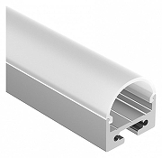 Профиль алюминиевый Arlight 023720 накладной Серебристый