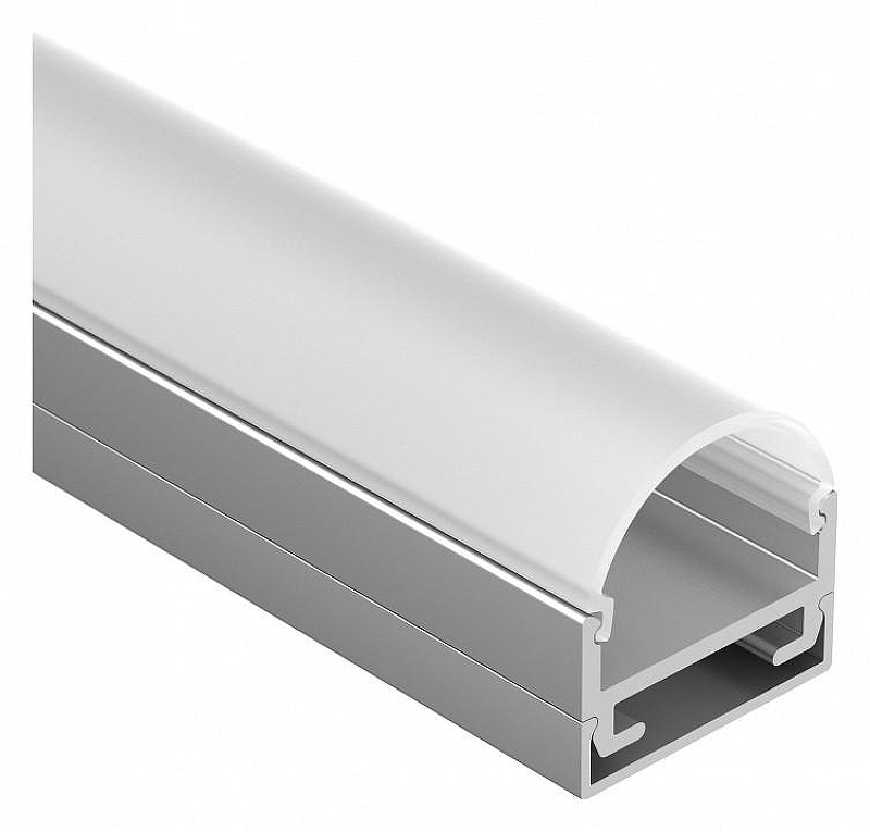Профиль алюминиевый Arlight ARH-WIDE-B-H20-2000 ANOD 016188 