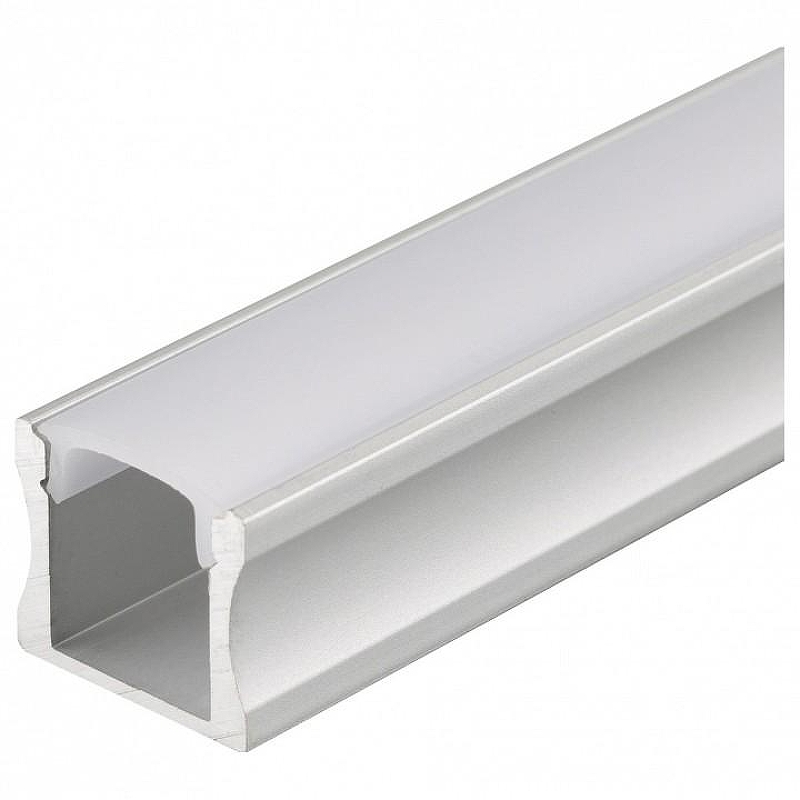 Профиль алюминиевый Arlight ALU-SLIM-H15-2000 ANOD+FROST 018246 