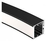 Профиль алюминиевый Arlight SL-ARC 026596 цвет черный