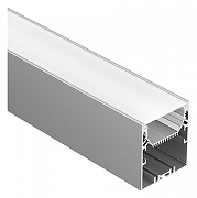 Профиль алюминиевый Arlight Line 028993 накладной/подвесной Серебристый