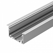 Профиль алюминиевый Arlight S2-Linia 029470 встраиваемый прямоугольных светильников Серебристый-1