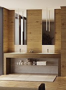 Смеситель для раковины Bossini Nobu INZ203.075 Нержавеющая сталь матовая-1