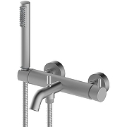 Смеситель для ванны Bossini Teo Z00723.094 Никель шлифованный