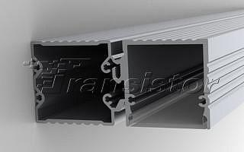 Профиль алюминиевый Arlight ALU-BASE-PW35S-2000 ANOD+FROST AG 021947 