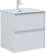 Тумба под раковину Aquanet Вита 60 330473 подвесная цвет Белый матовый