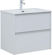 Тумба под раковину Aquanet Вита 70 330476 подвесная цвет Белый матовый