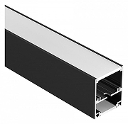 Профиль алюминиевый Arlight SL-ARC 029266 цвет черный