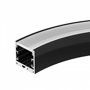 Профиль алюминиевый Arlight SL-ARC 032676 цвет черный-1