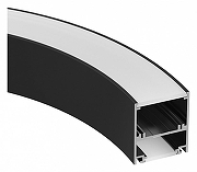 Профиль алюминиевый Arlight SL-ARC 029269 цвет черный