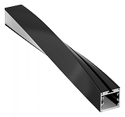 Профиль алюминиевый Arlight SL-ARC-TWIST 032679 цвет черный