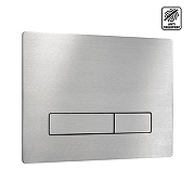 Клавиша смыва KK POL Vitrum Metal Slim 350/PSM/005-00-00 Нержавеющая сталь