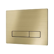 Клавиша смыва KK POL Vitrum Metal Slim 350/PSM/008-00-00 Шампань-2