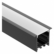 Профиль алюминиевый Arlight SL-LINIA 039389 цвет черный