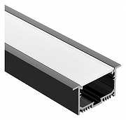 Профиль алюминиевый Arlight SL-LINIA 036307 цвет черный