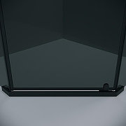 Душевой уголок Grossman Pragma 100х100 302.K33.03.1010.21.10 профиль Черный матовый стекло тонированное-6