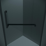 Душевой уголок Grossman Pragma 100х100 302.K33.03.1010.21.10 профиль Черный матовый стекло тонированное-9
