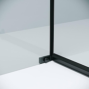 Душевой уголок Grossman Pragma 120х80 120.K33.03.1280.21.00 профиль Черный матовый стекло прозрачное-6