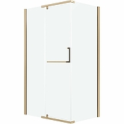 Душевой уголок Grossman Pragma 110х90 120.K33.03.1190.32.00 профиль Золото сатин стекло прозрачное