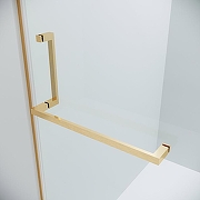 Душевой уголок Grossman Pragma 110х90 120.K33.03.1190.32.00 профиль Золото сатин стекло прозрачное-9