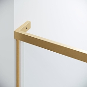 Душевой уголок Grossman Pragma 120х90 120.K33.03.1290.32.00 профиль Золото сатин стекло прозрачное-8